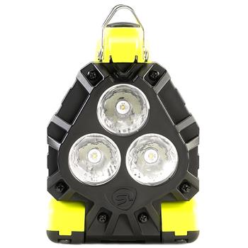 Streamlight Yellow Vulcan 180 Rechargeable Lantern has three white LED's for a high lumen beam