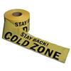 Cold Zone Barrier Tape - Yellow