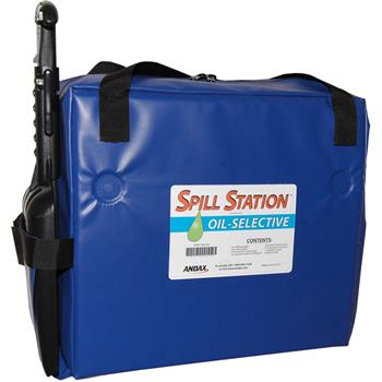 Andax Spill Station™ Oil-Selective Emergency Spill Kit