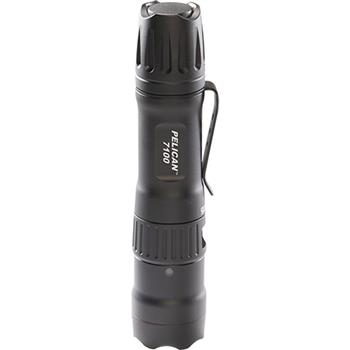 Pelican™ 7100 Tactical Flashlight is high-performance and compact