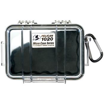 Clear Pelican 1020 Micro Case with Black Liner