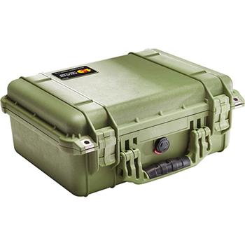 Olive Drab Pelican 1450 Case with No Foam