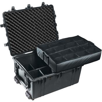 Black Pelican 1630 Transport Case with Padded Dividers