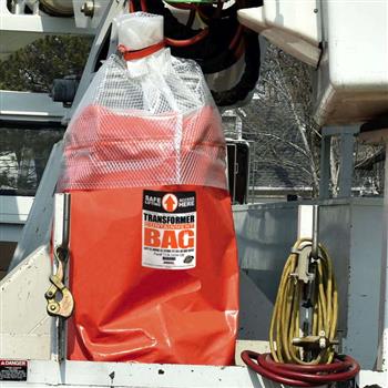 Andax Transformer Containment Bag™ (TCB) kVA 20-50 DOT Compliance while transporting