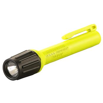 Yellow Streamlight 2AAA ProPolymer HAZ-LO LED Flashlight