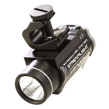 Streamlight Vantage Helmet Mounted Light tightens with you fingers - no tools needed