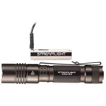 Streamlight ProTac 2L-X USB Flashlight includes rechargeable battery and USB cord