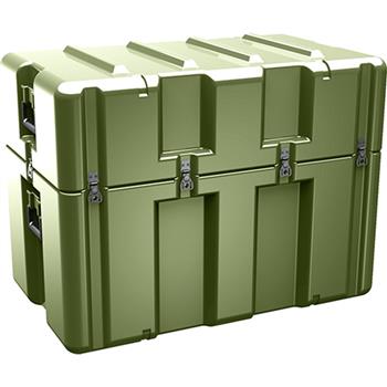 Olive Drab Pelican AL3620-1710 Single Lid Case with Foam and Casters