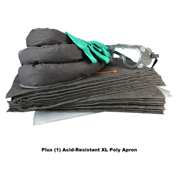 Andax Battery Spill Kit w/ PPE Contents
