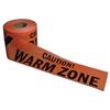 Warm Zone Barrier Tape - Orange