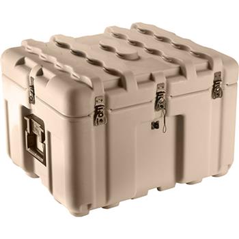 Tan Pelican IS2117-1103 Inter-Stacking Pattern Case without Foam