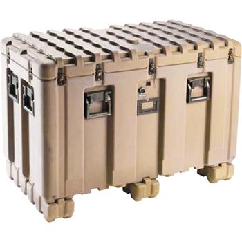 Tan Pelican IS4521-2303 Inter-Stacking Pattern Case with Foam