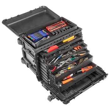 Pelican™ 0450 Mobile Tool Chest easy access to your tools (Tools not included)