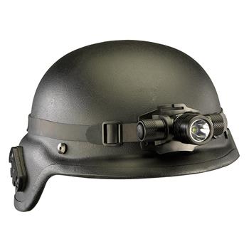 Streamlight ProTac HL Headlamp rubber strap stays in place on helmets and hard hats