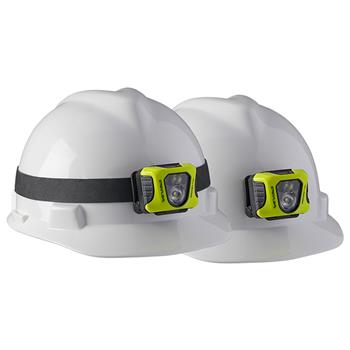 Streamlight Enduro® Pro USB headlamp includes rubber strap and 3M dual lock (Hard hat not included)