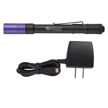 Streamlight Stylus Pro USB UV - AC Adapter - USB Cord