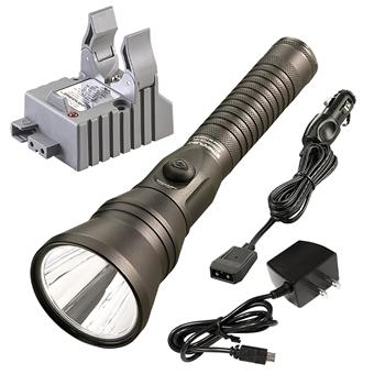 Streamlight Strion DS HPL Rechargeable flashlight with AC/DC charge cords and one base
